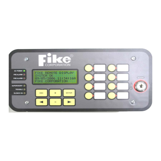Fike 10-2321 Installation And Operating Instructions Manual