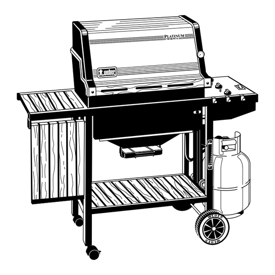 Weber PLATINUM 1 1200 LP Owner's Manual