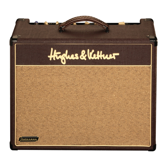 Hughes & Kettner Statesman DUAL EL84 Manual