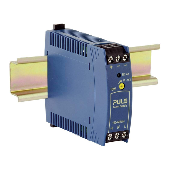 Puls MiniLine ML15.121 Manual