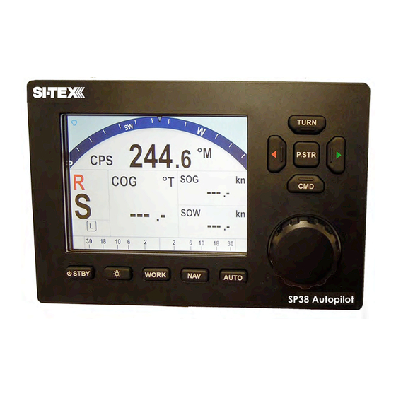 User Manuals: Sitex SP38 Autopilot Cable-Steer Kit