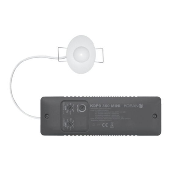 Temper Koban KDP9 360 mini Manual