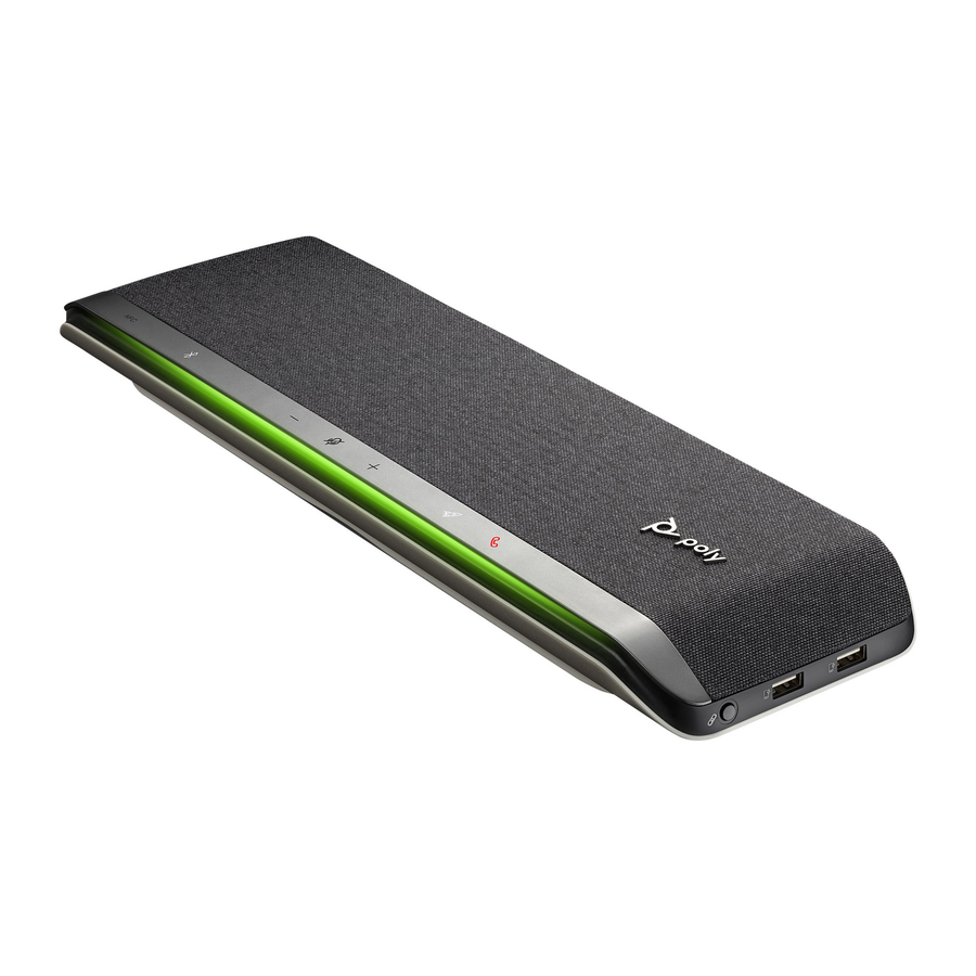 Poly SYNC 60 Series - Smart Speakerphone Quick Start Guide