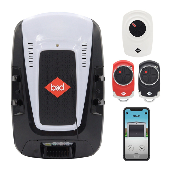 B&D Smart & Secure SDO-7V3 Installation Instructions Manual