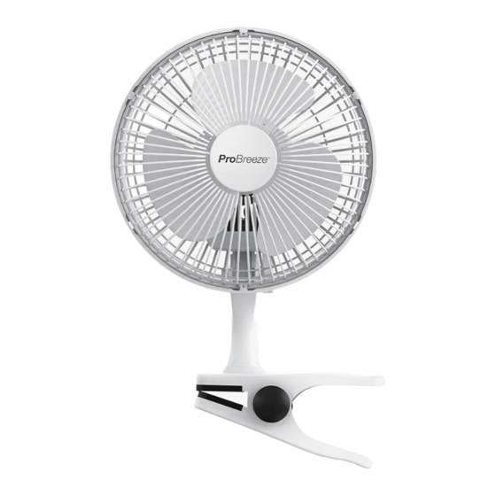 ProBreeze PB-01 Instruction Manual