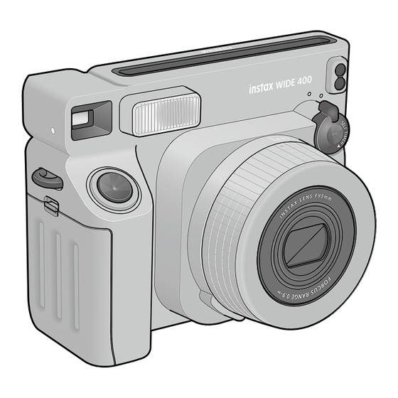 FujiFilm INSTAX WIDE 400 Quick Start Manual