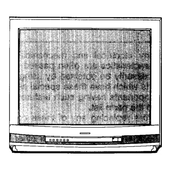 Toshiba CX36F67 Service Manual