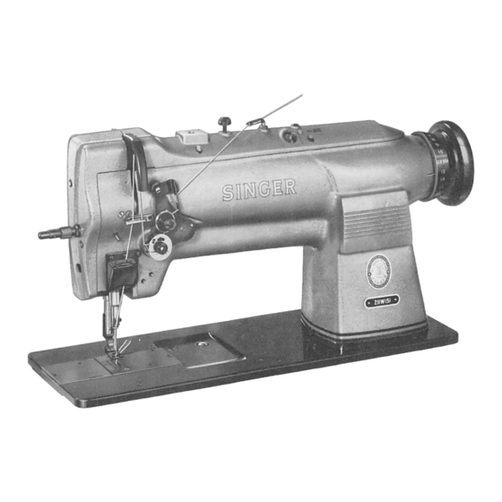 Singer 211W151 Service Manual