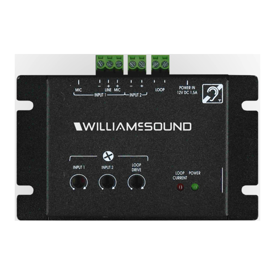 Williams Sound DL102 User Manual