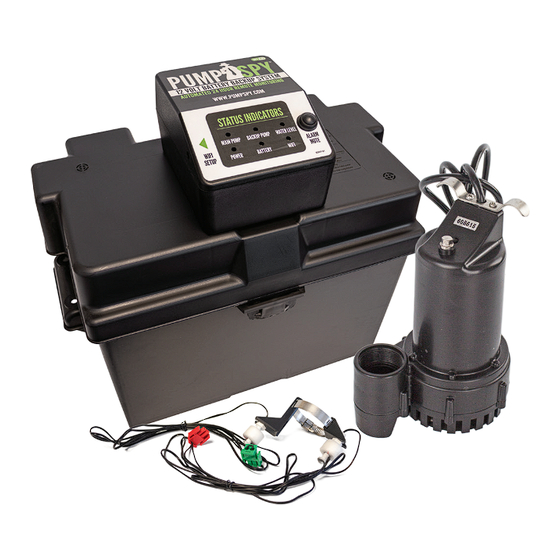 PumpSpy PS2000 Installation And Operating Instructions Manual