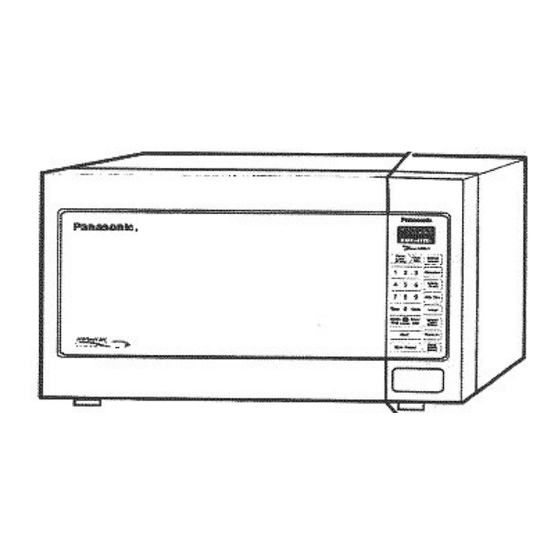 Panasonic NN-T790SA Operating Instructions Manual