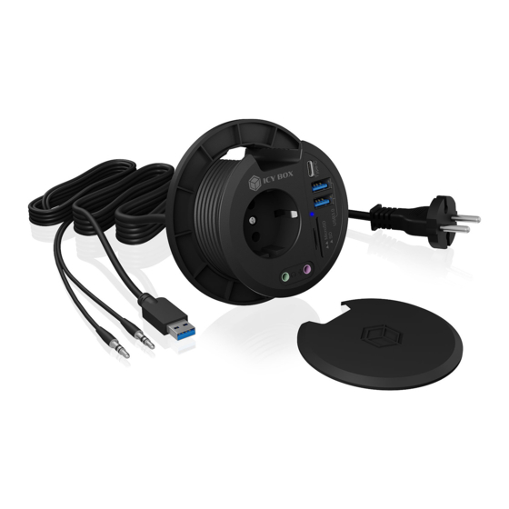 Icy Box IB-HUB1430-CR User Manual