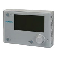 Siemens Climatix HMI-DM Basic Documentation