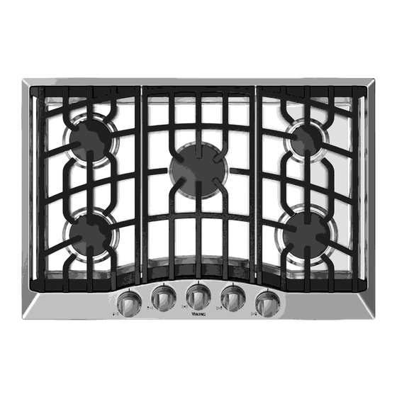 Viking RVGC3361 Gas Cooktop Manuals