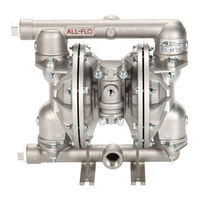 Dover PSG ALL-FLO IOM A100 Series Installation Operation & Maintenance Data