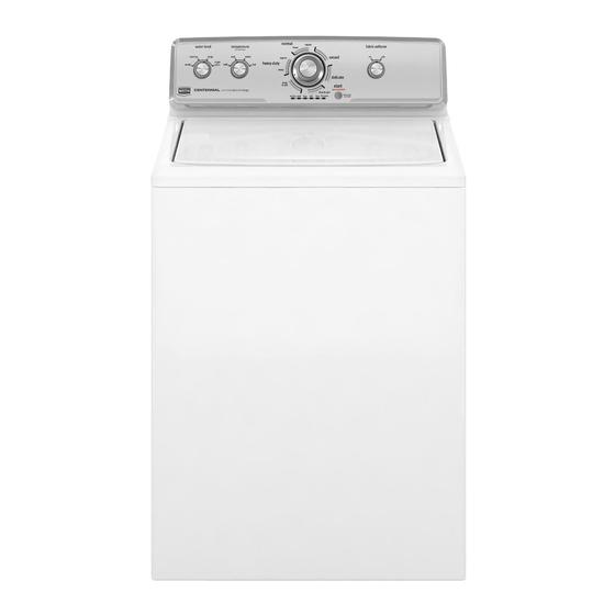 Maytag MVWC200XW Use And Care Manual