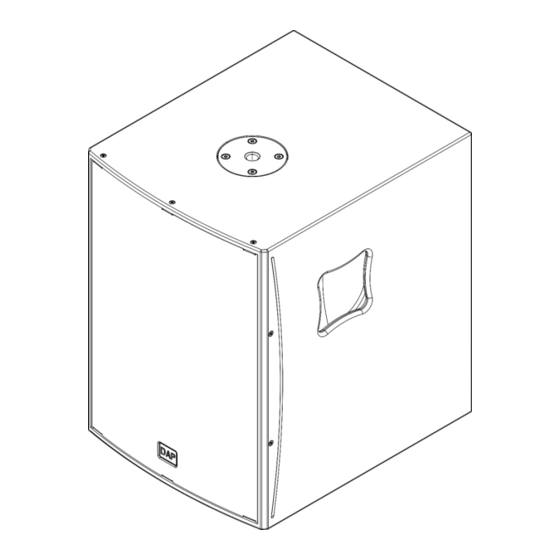 DAPAudio NRG-12SA User Manual