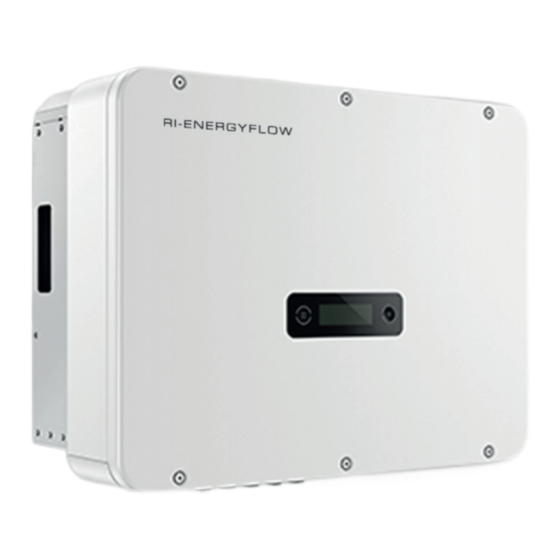Rayleigh Instruments RI-ENERGYFLOW 3P Series User Manual