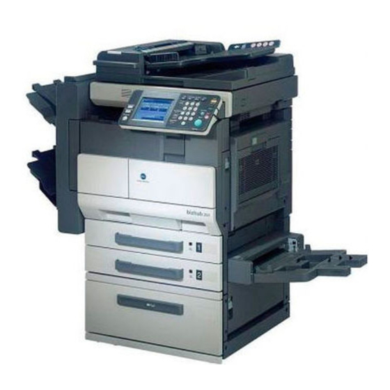 Konica Minolta bizhub 250 User Manual