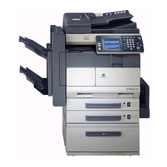 Konica Minolta bizhub 250 Launch Manual