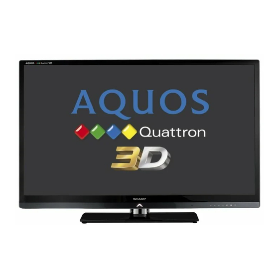 Sharp Aquos LC-52LE830E Service Manual