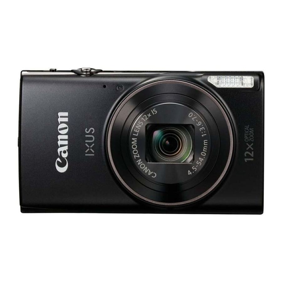 Canon PowerShot Elph 360 HS User Manual