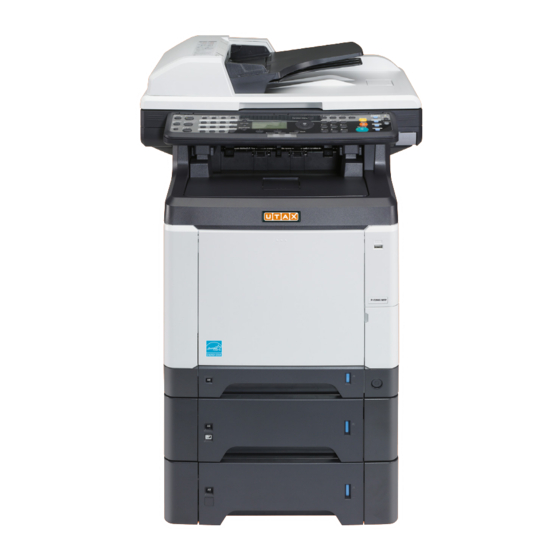 Utax P-C2665 MFP User Manual Fax System