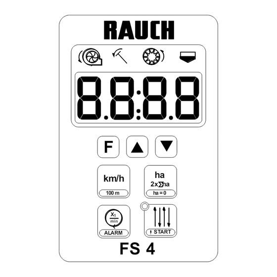 Rauch FS4 Instruction Manual