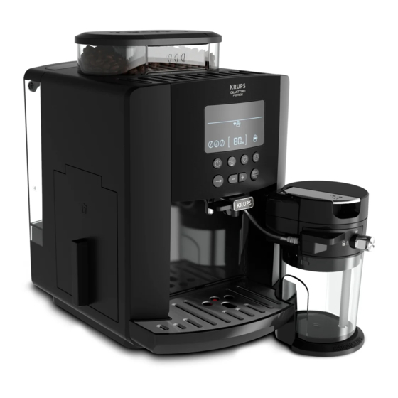 Krups EA819 ARABICA LATTE Manuals