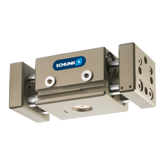 SCHUNK PSH 52 Assembly And Operating Manual