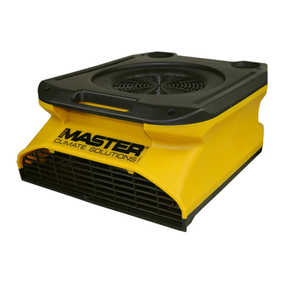 Dantherm Master CDX 20 User And Maintenance Book