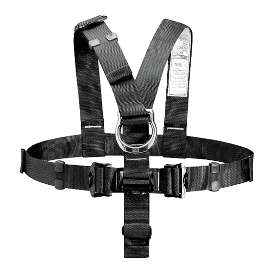 Petzl CHESTER C64 Specific Information