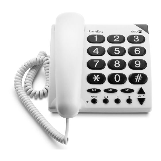 Doro PhoneEasy 311cs Manual