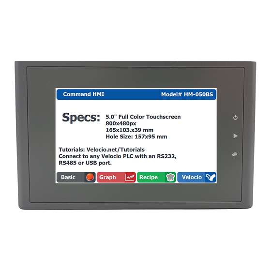 Ace CommandHMI Series Installation Instructions