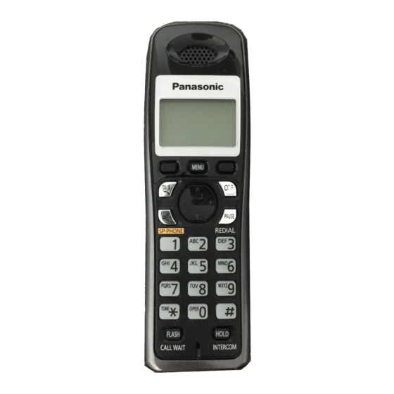 Panasonic KX-TG9333PK - Expandable Cordless Phone Manuals