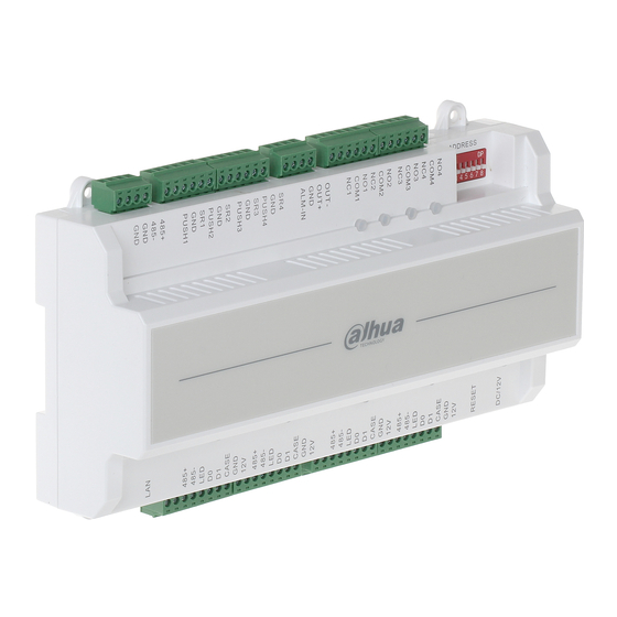 Dahua ASC1204B Access Controller Manuals