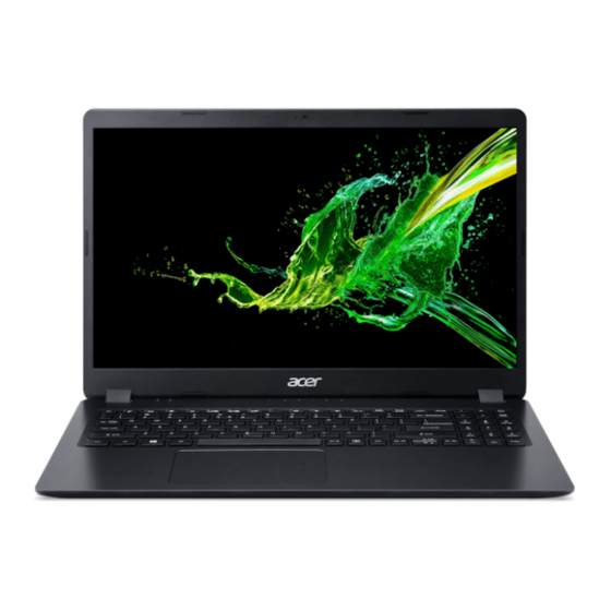Acer Aspire 3 A315-34 User Manual