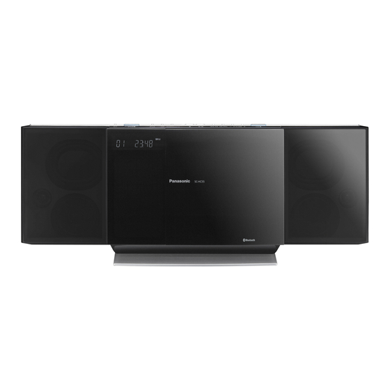 Panasonic SC-HC35DB Operating Instructions Manual