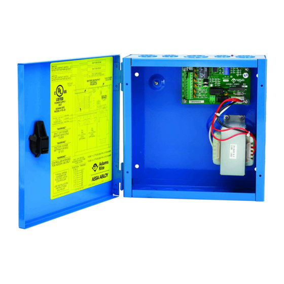 ADAMS RITE PS-LR OWNER'S MANUAL AND INSTALLATION INSTRUCTIONS Pdf ...