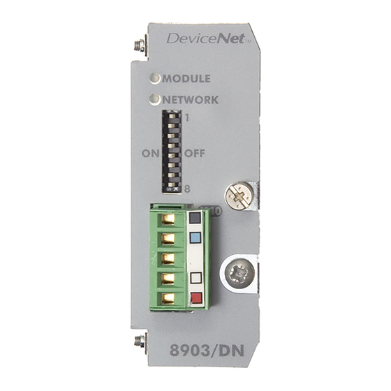 Parker 8903/DN Technical Manual
