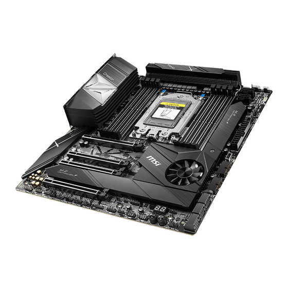 MSI Creator TRX40 Quick Start Manual