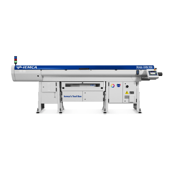 IEMCA BOSS 545 E Manual For Use And Maintenance