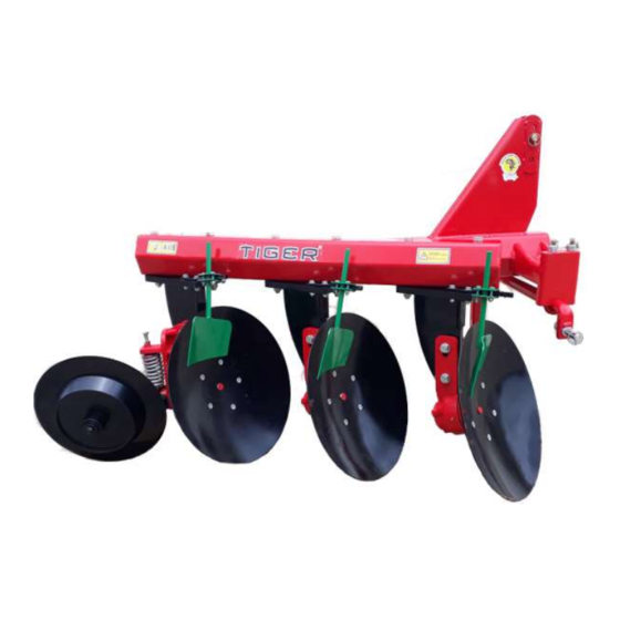 User Manuals: Tiger HEXA SERIES Tractor Attachments