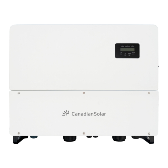 CanadianSolar CSI-125K-T600GL02-E Installation And Operation Manual