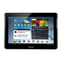 Samsung Galaxy tab 2 10.1 User Manual