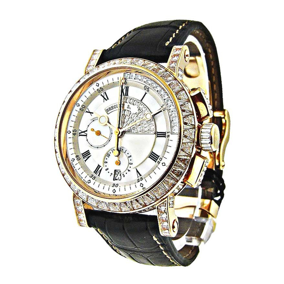 Breguet Marine 5827 Instructions For Use Manual