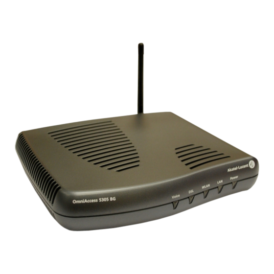 Alcatel-Lucent OmniAccess 5305 BG User Manual