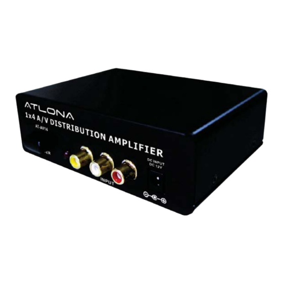 Atlona AT-AV14 User Manual
