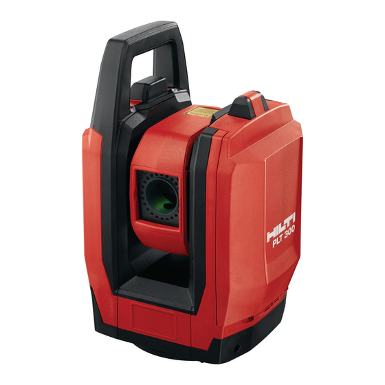 Hilti PLT 300 Manual