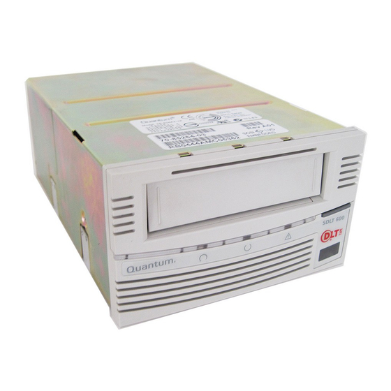 Tandberg Data SDLT 600 Product Manual